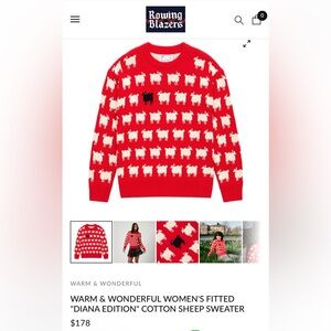 Rowing Blazers Black Sheep Sweater